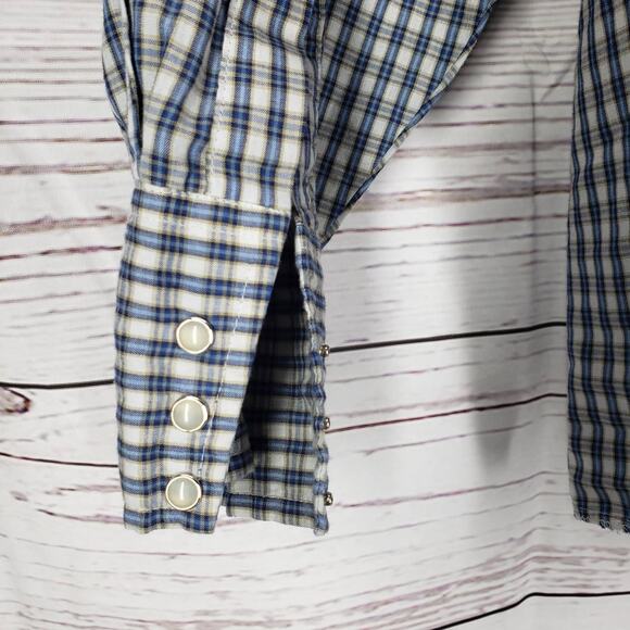 Express Riders Western Pearl Snap Button Up Long Sleeve Shirt Size 2XL - Picture 15 of 16